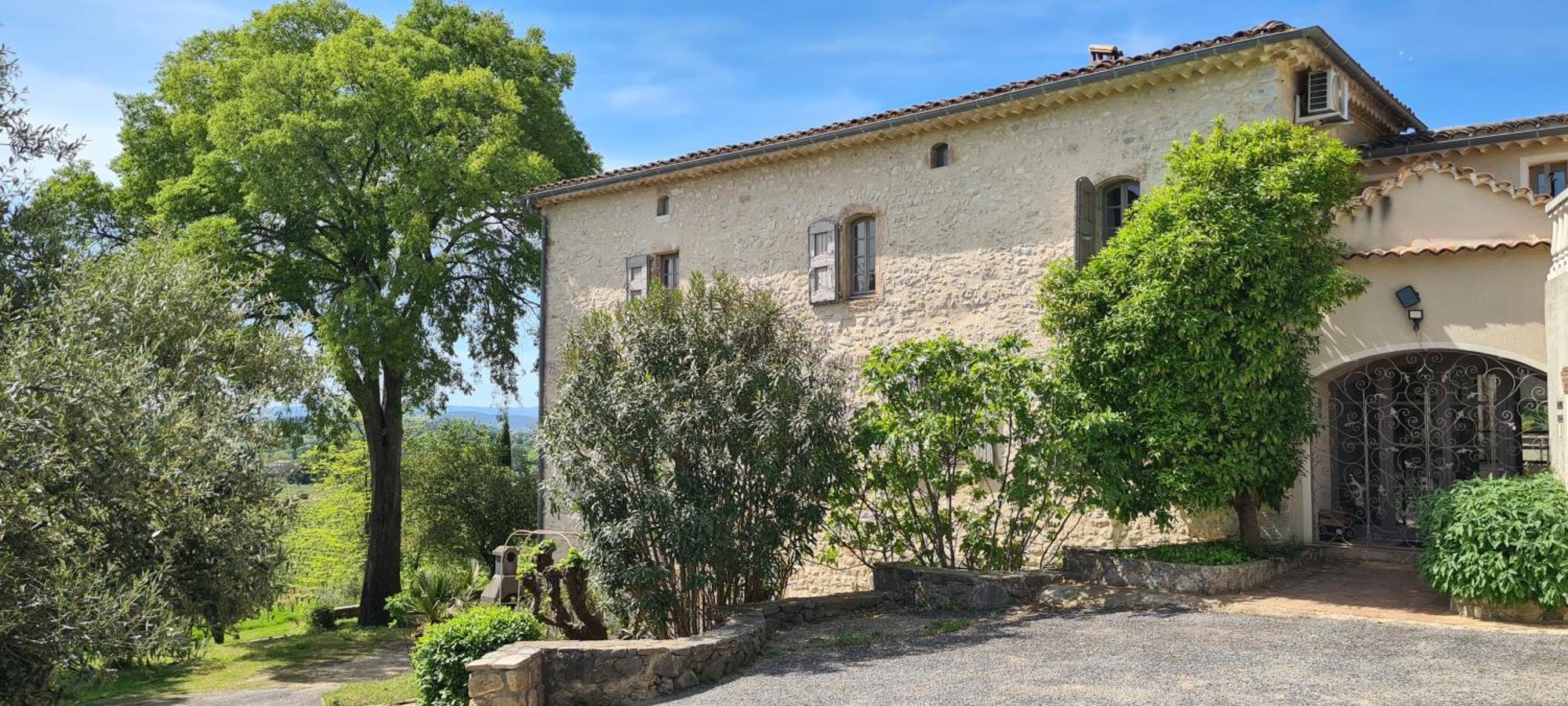 La Bastide De Peyremale, Gites En Cevennes, Piscine, Tennis Bagard 外观 照片